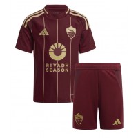 Maglia Calcio AS Roma Artem Dovbyk #11 Prima Divisa Bambino 2024-25 Manica Corta (+ pantaloncini)